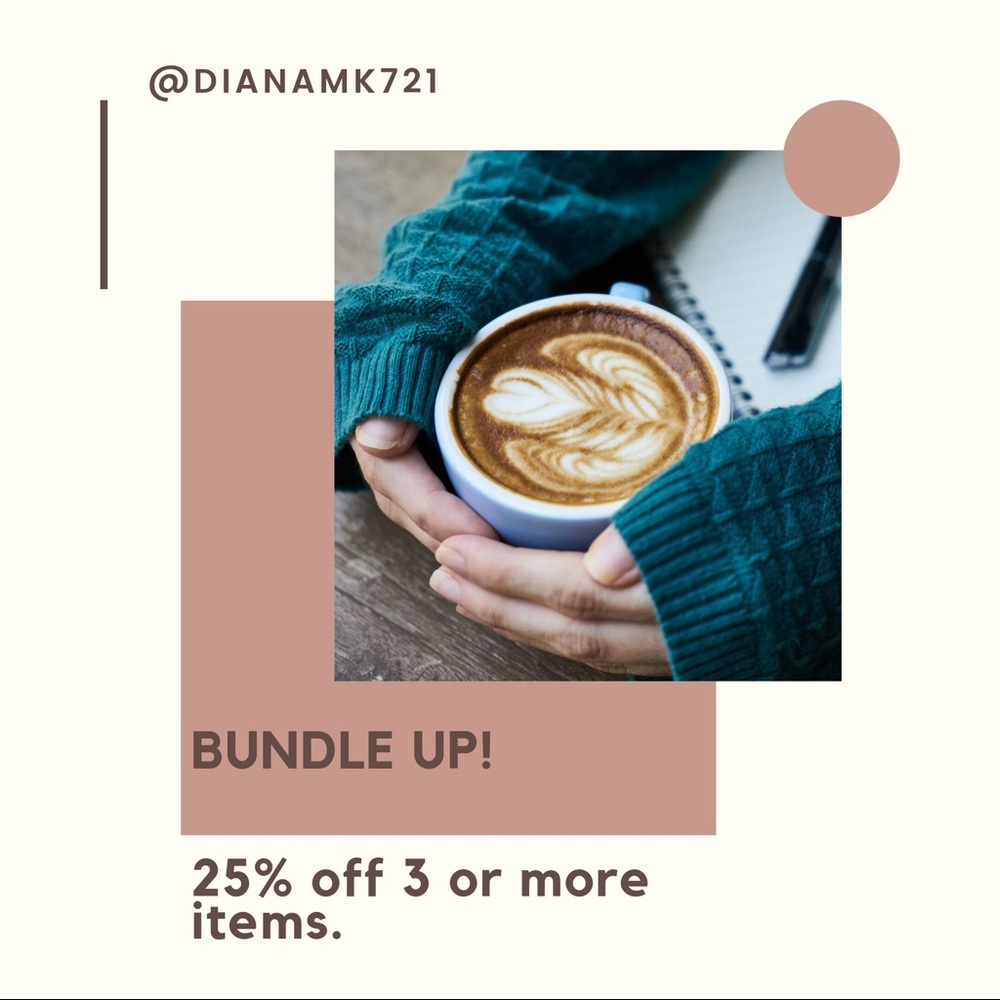 25% off | BUNDLE DISCOUNT